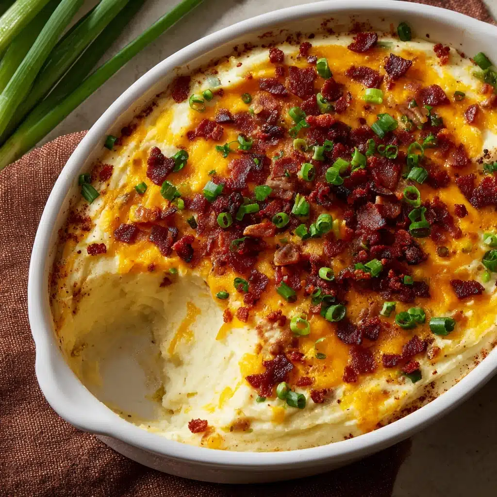 Loaded Mashed Potatoes Casserole: The Ultimate Comfort Food Recipe - Recipe Image