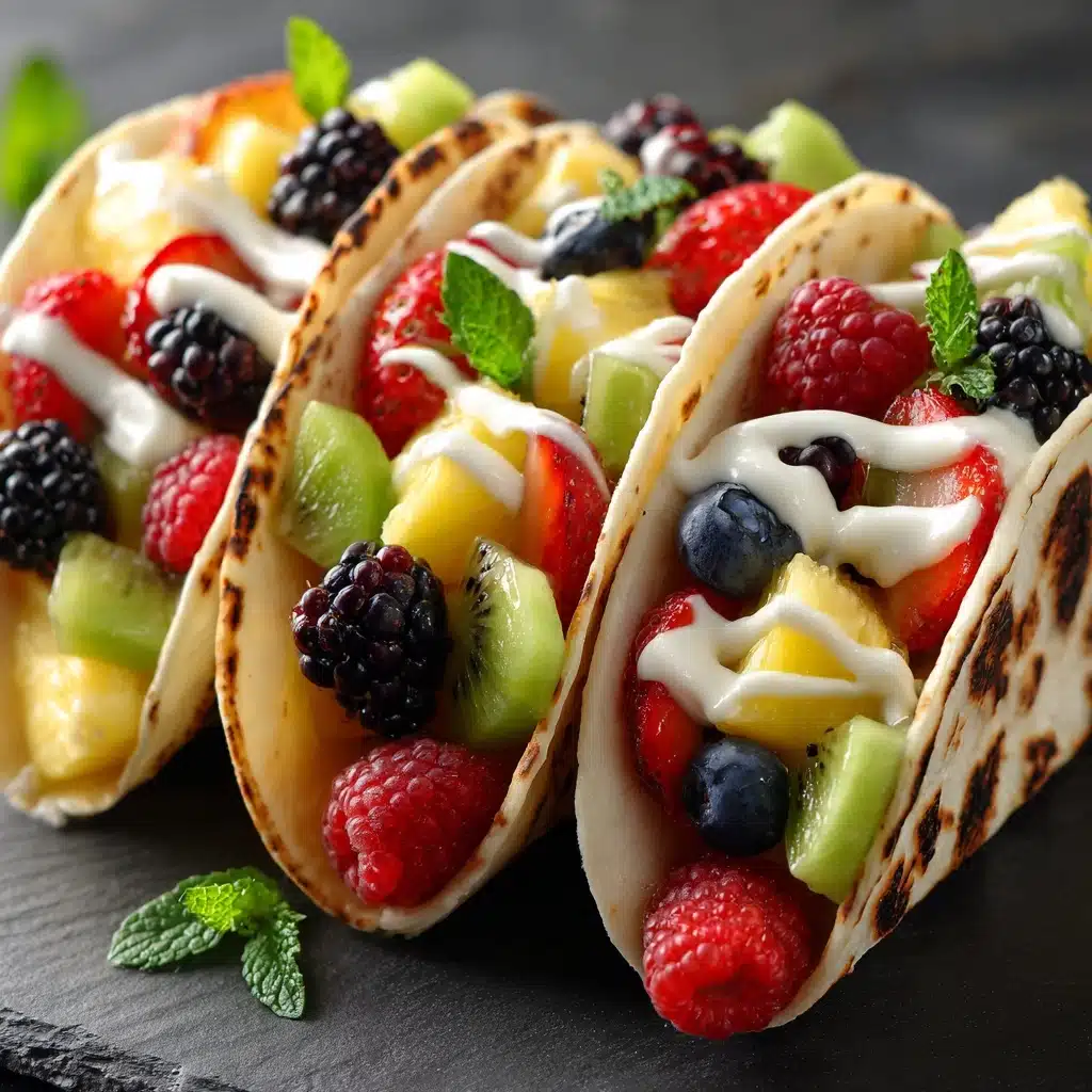 Fruit Tacos Recipe - Recipe Image