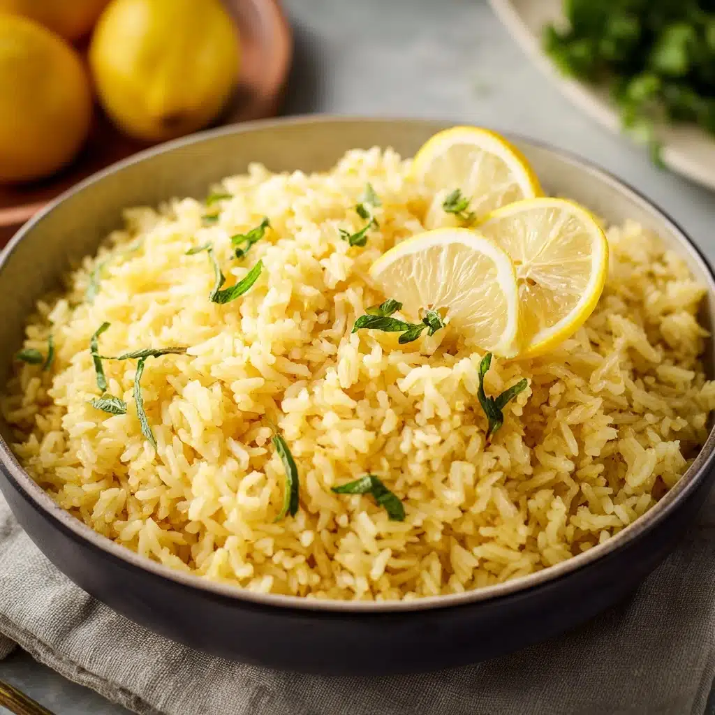 Easy and Delicious Lemon Rice Recipe - Recipe Image