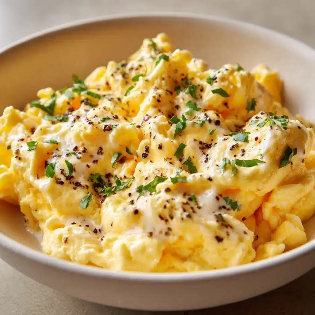 French-Style Scrambled Eggs Recipe - Recipe Image