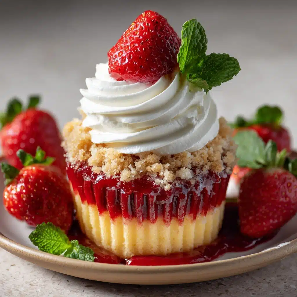 Strawberry Cream Cheese Muffins Recipe - Recipe Image