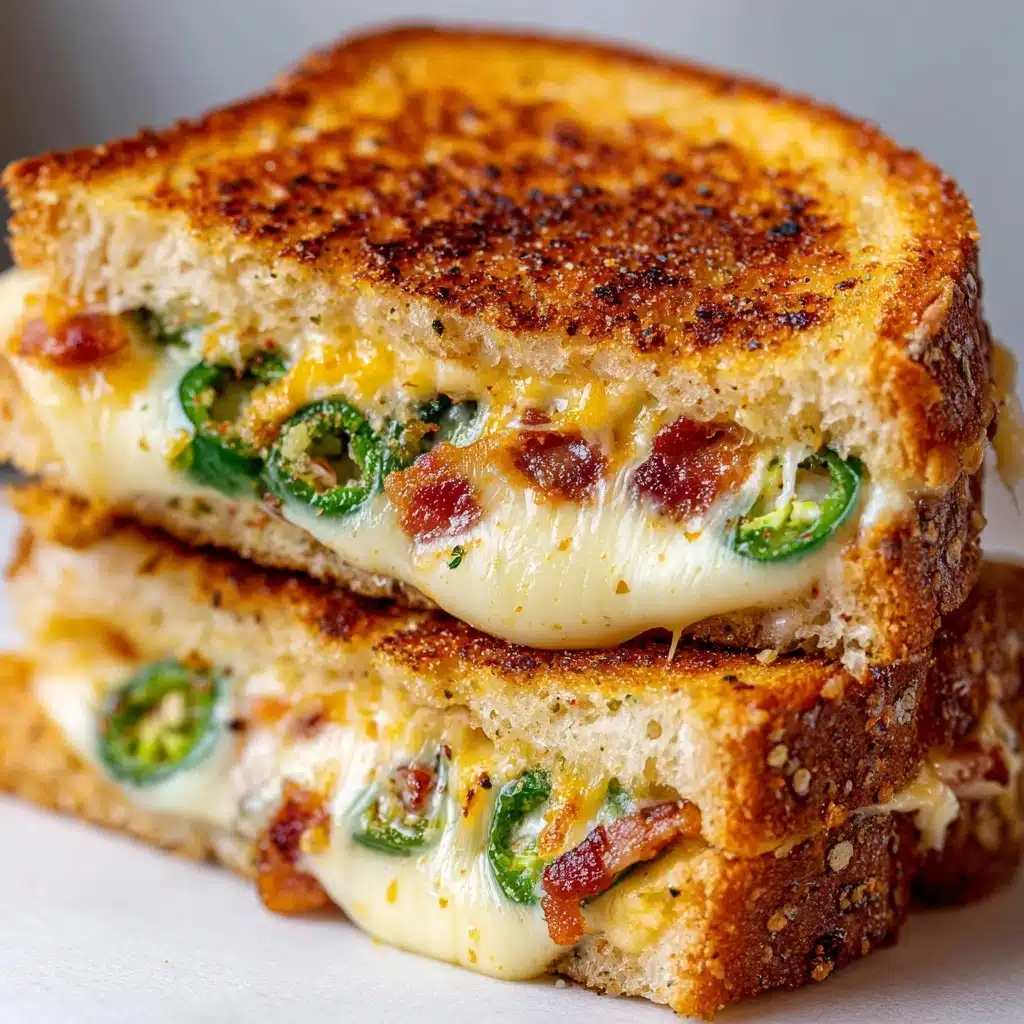 Jalapeño Popper Grilled Cheese Recipe - Recipe Image