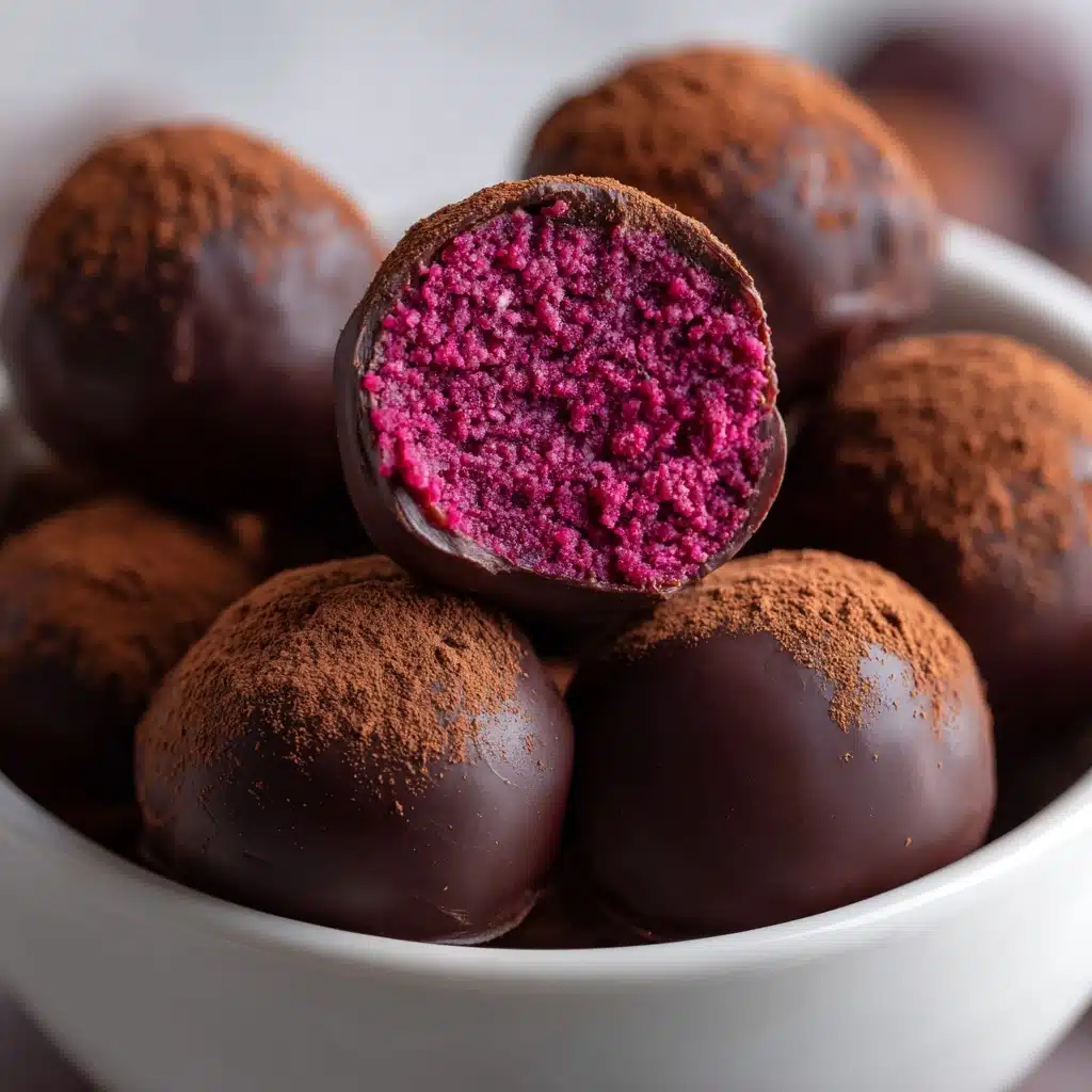 Fudgy Chocolate Beet Truffles Recipe