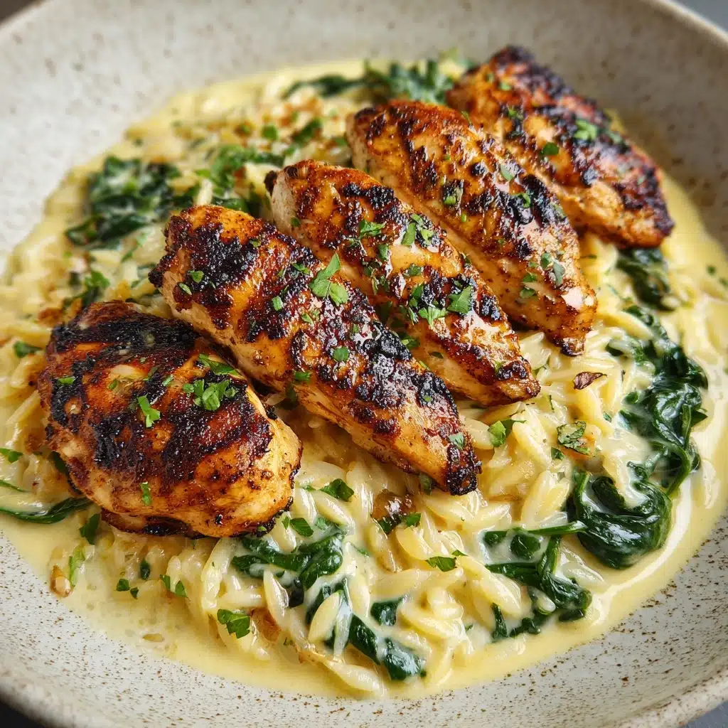 Boursin Orzo with Chicken Recipe - Recipe Image