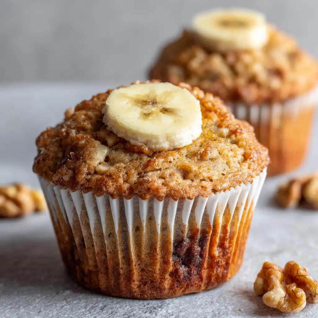 Low-Calorie Greek Yogurt Banana Muffins Recipe - Recipe Image