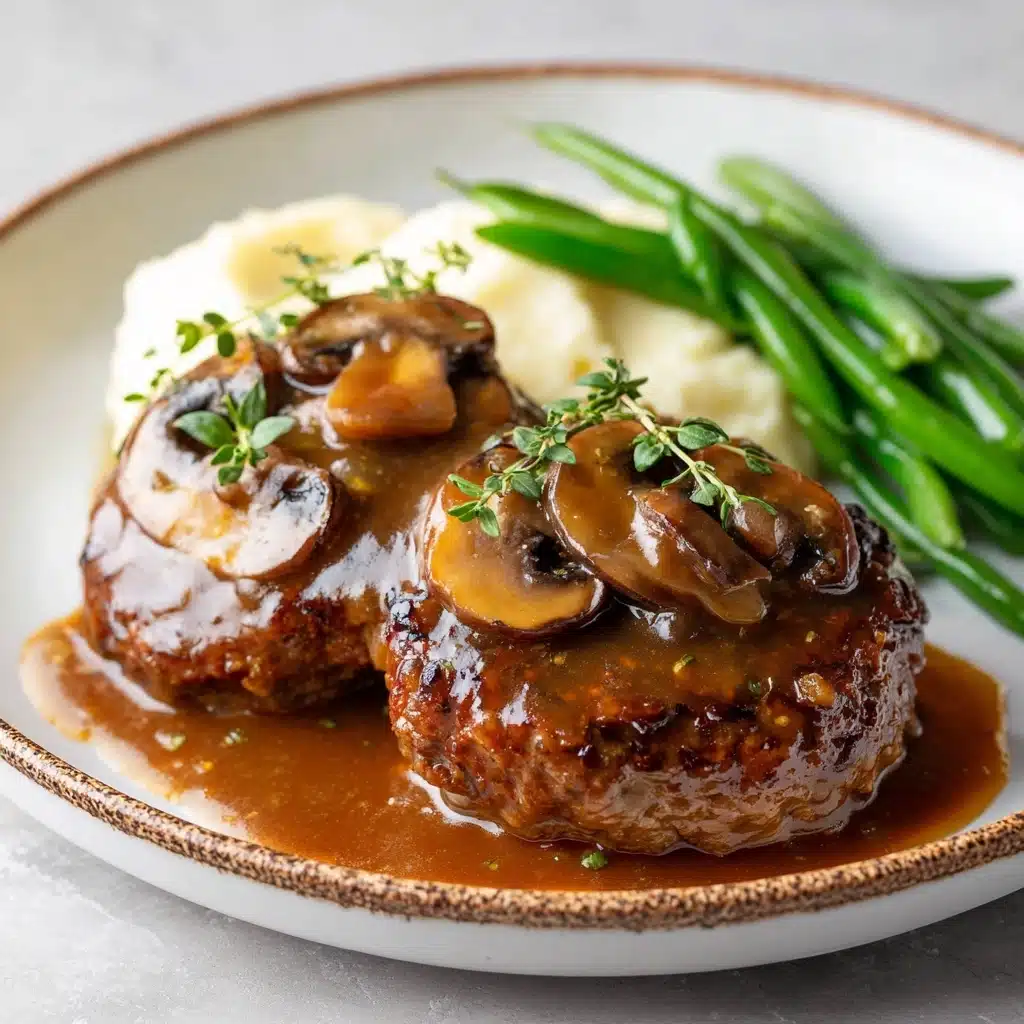 Bobby Flay Salisbury Steak Recipe - Recipe Image