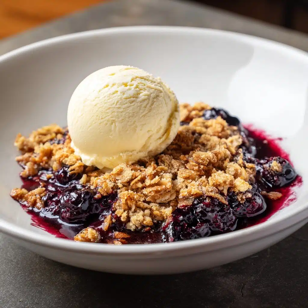 Blueberry Crisp Recipe - Recipe Image