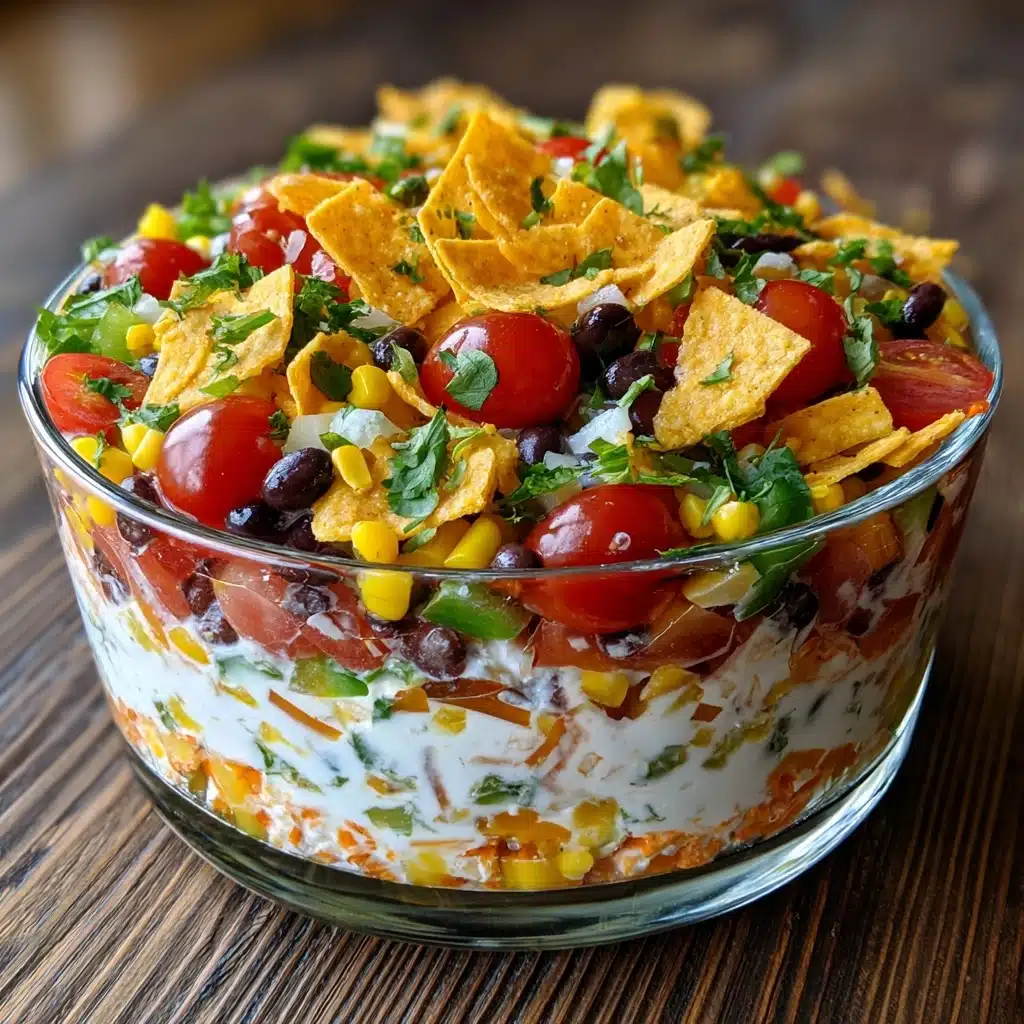 Layered Mexican Salad Recipe - Recipe Image