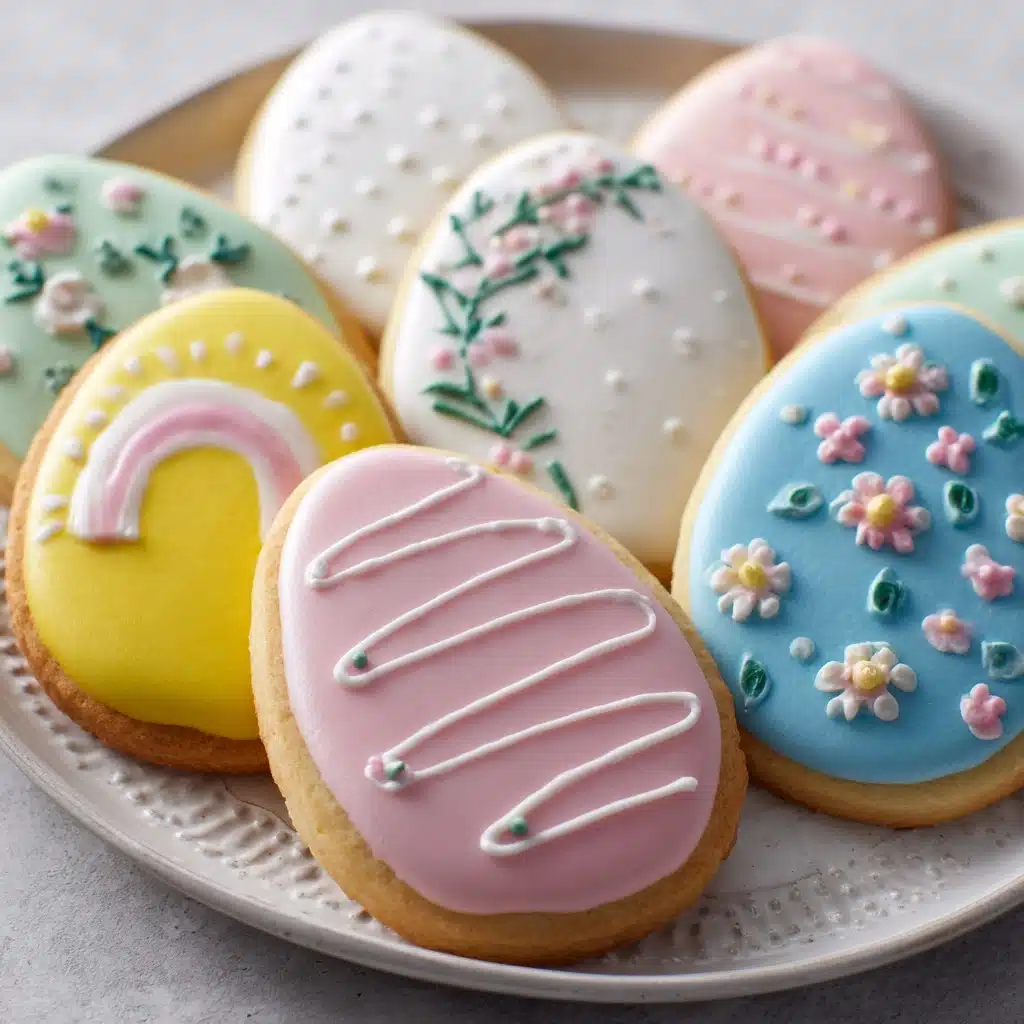 Easter Sugar Cookies with Royal Icing Recipe - Recipe Image