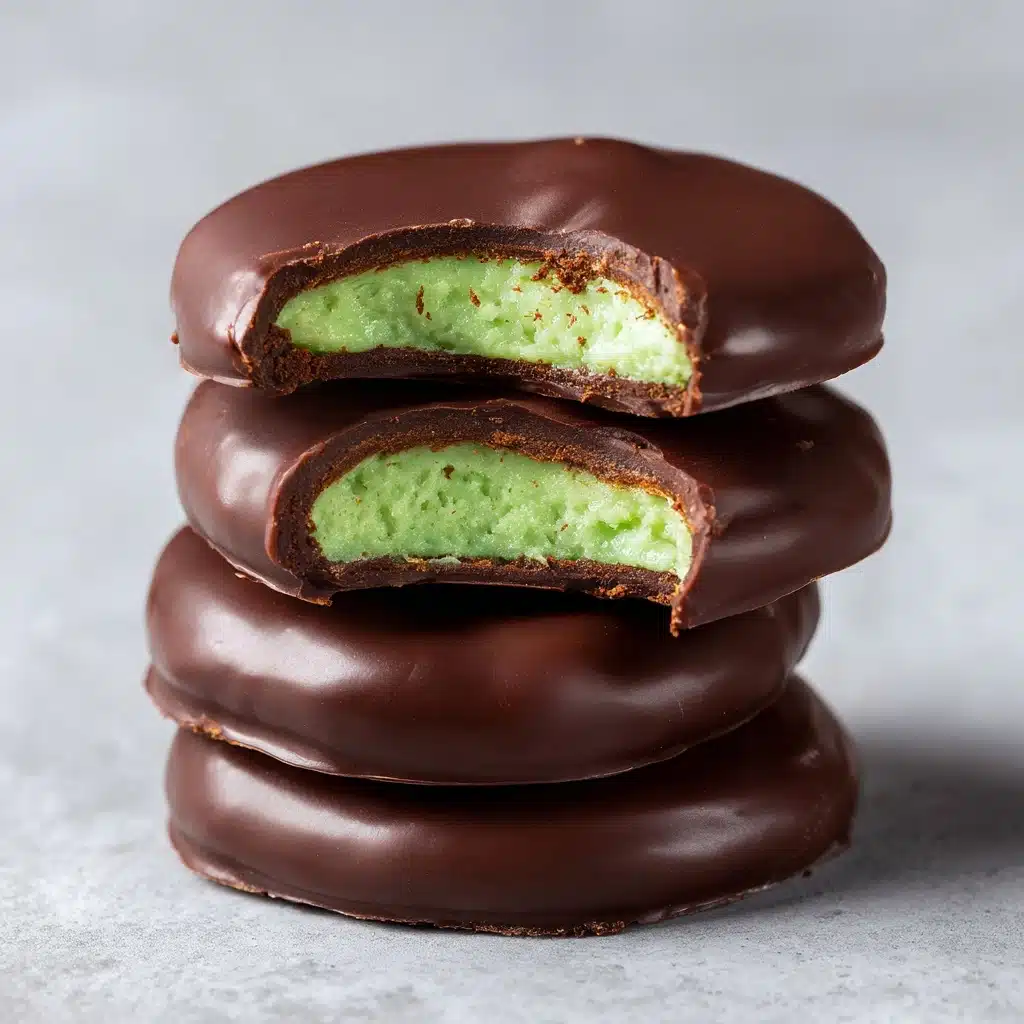 Chocolate Covered Mint Patties Recipe - Recipe Image