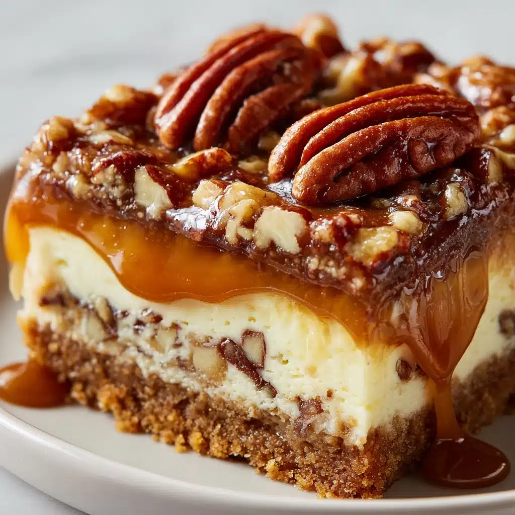 Butter Pecan Praline Poke Cake Recipe - Recipe Image