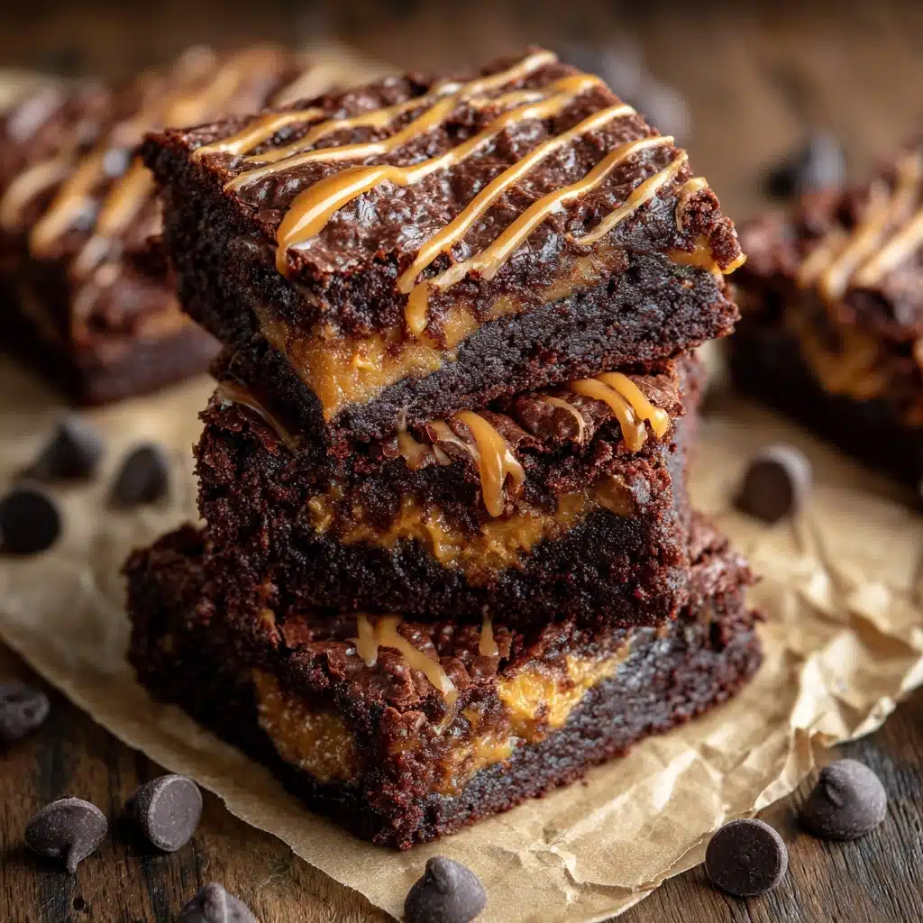 Peanut Butter Brownies with a Healthy Twist Recipe - Recipe Image