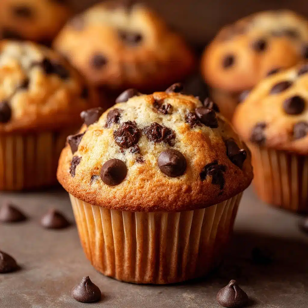 Chocolate Chip and Banana Muffins Recipe - Recipe Image