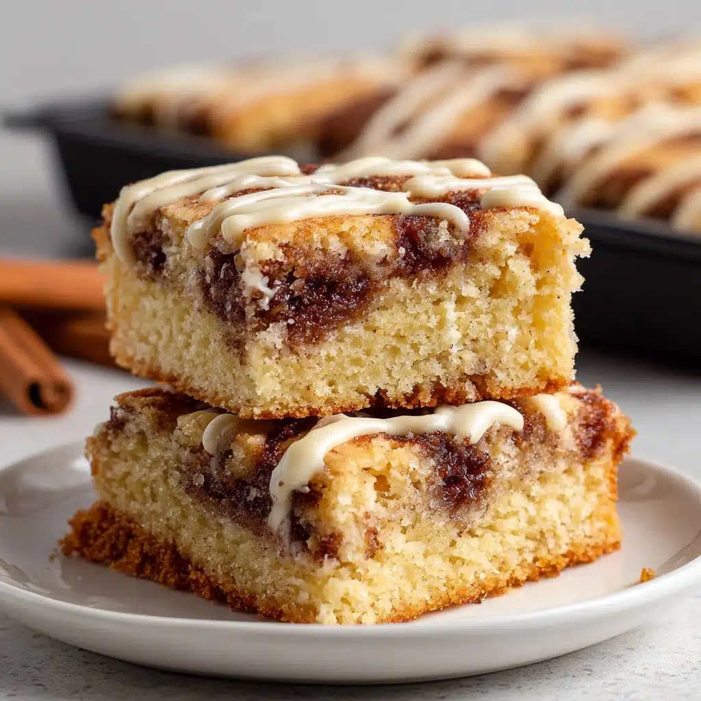 Cinnamon Roll Blondies Recipe - Recipe Image