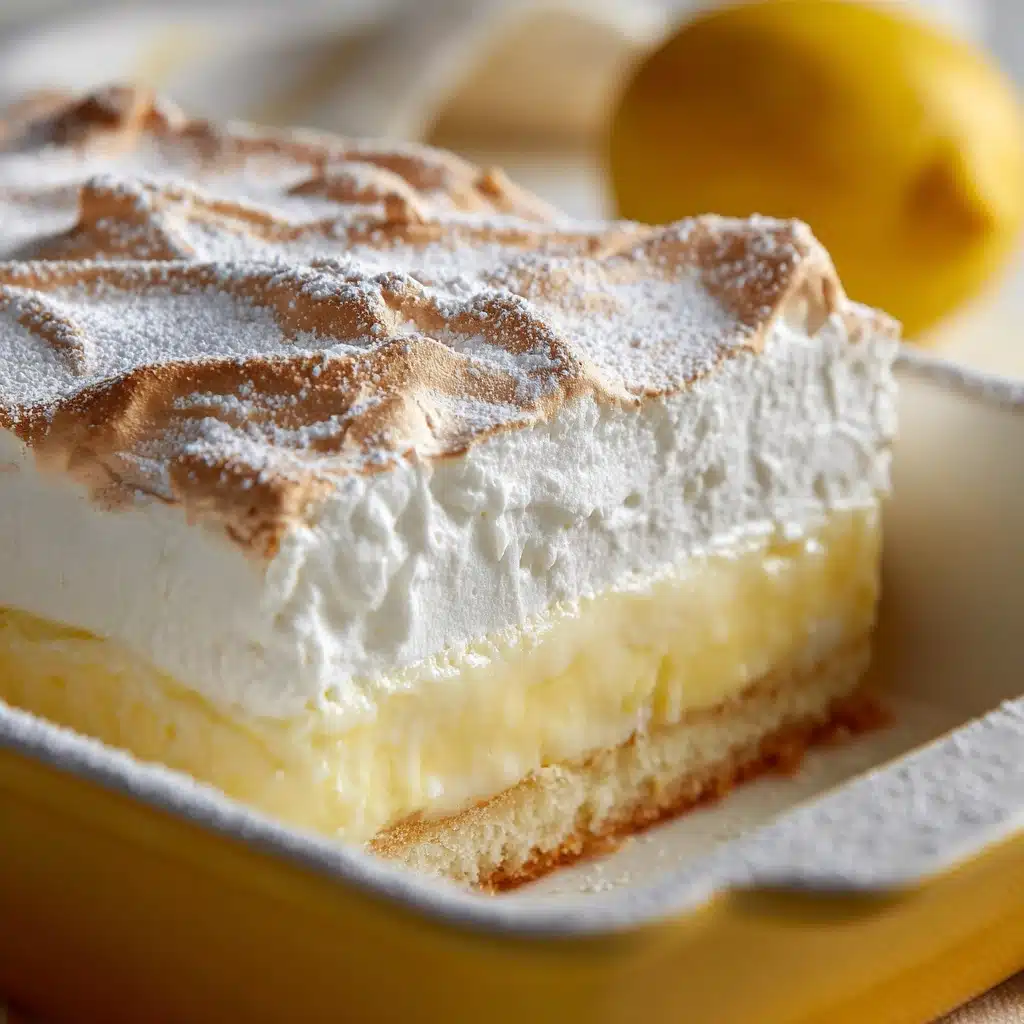 Lemon Cream Cheese Dump Cake Recipe - Recipe Image
