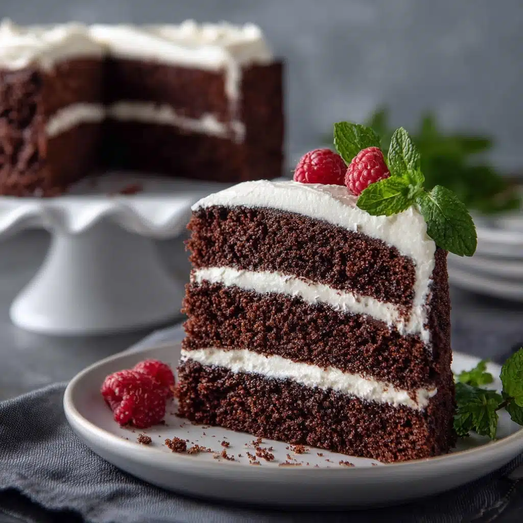 The BEST Devil’s Food Cake: A Light and Fluffy Classic Recipe - Recipe Image