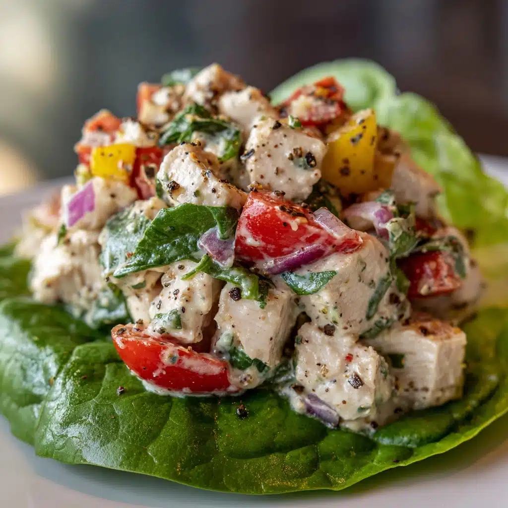 Italian Grinder Chicken Salad Recipe - Recipe Image
