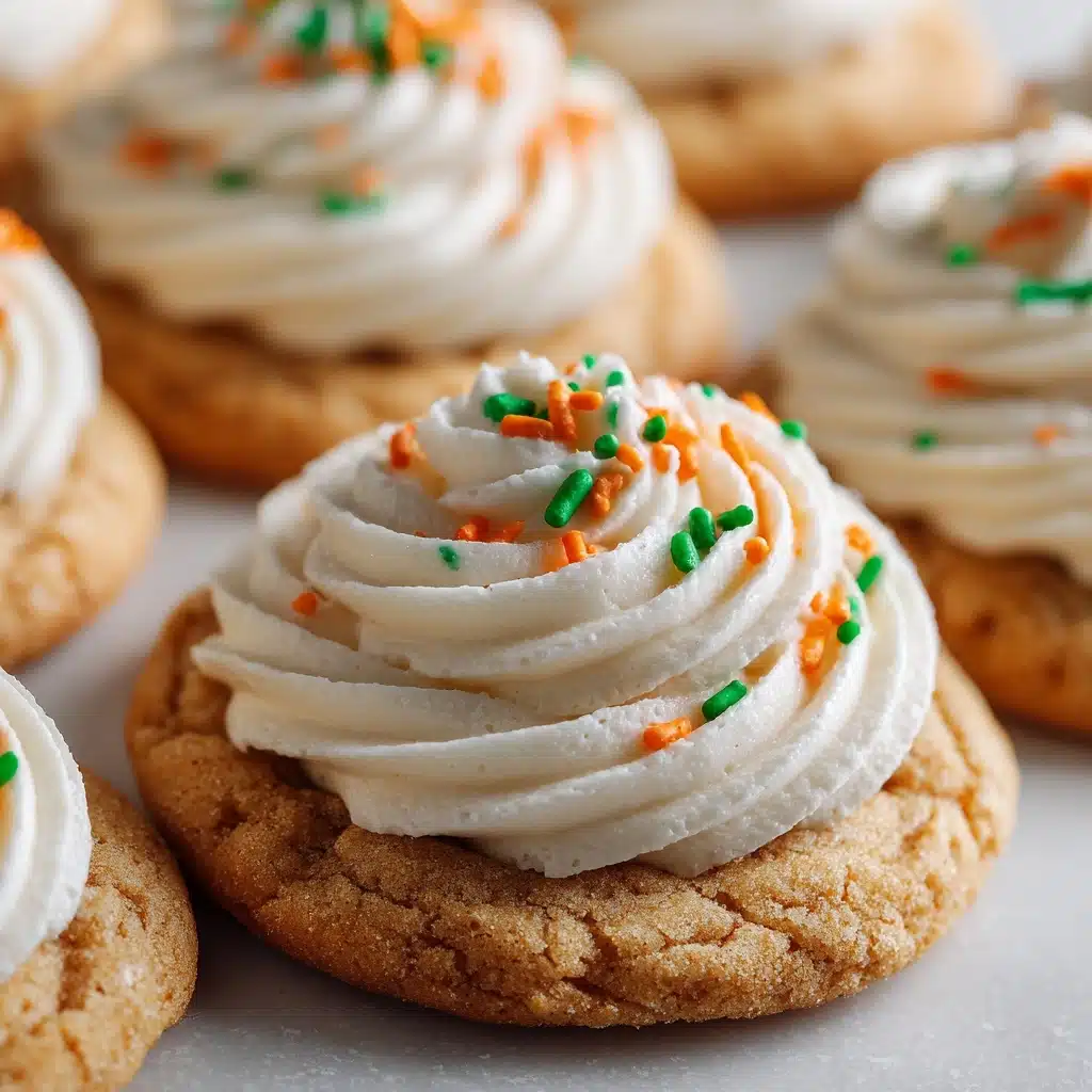 Pumpkin Sugar Cookies with Cream Cheese Frosting Recipe - Recipe Image
