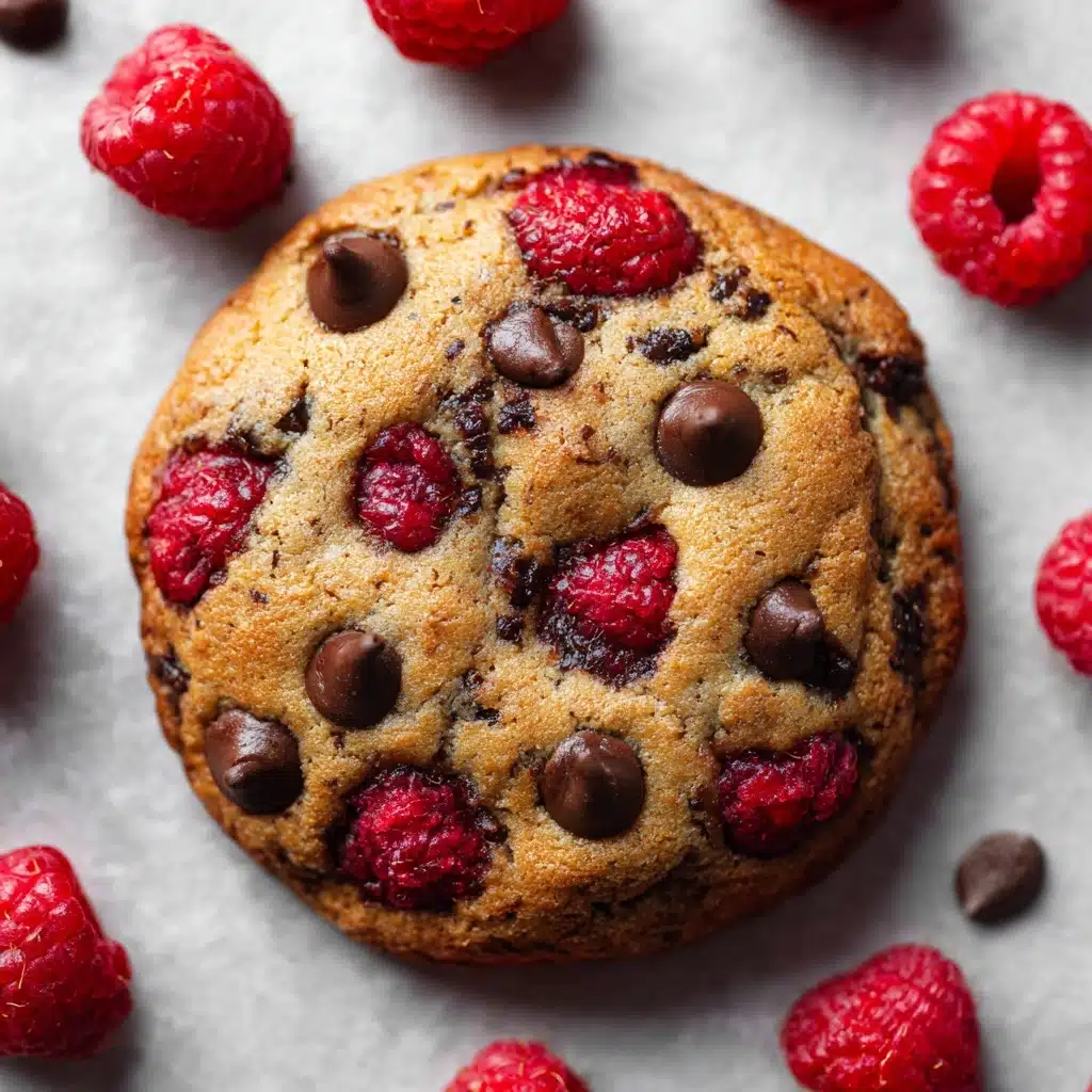 Raspberry Chocolate Chip Cookies Recipe - Recipe Image