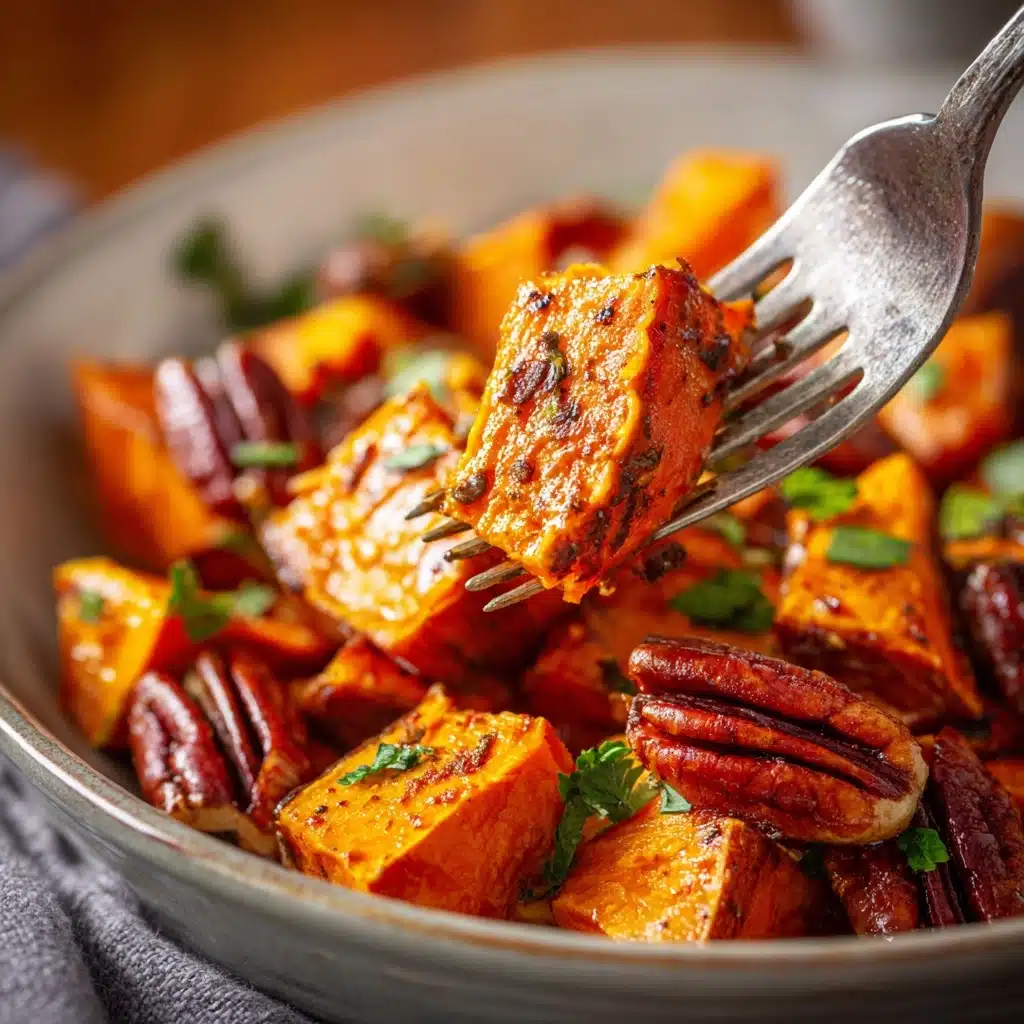 Maple Roasted Sweet Potatoes Recipe - Recipe Image