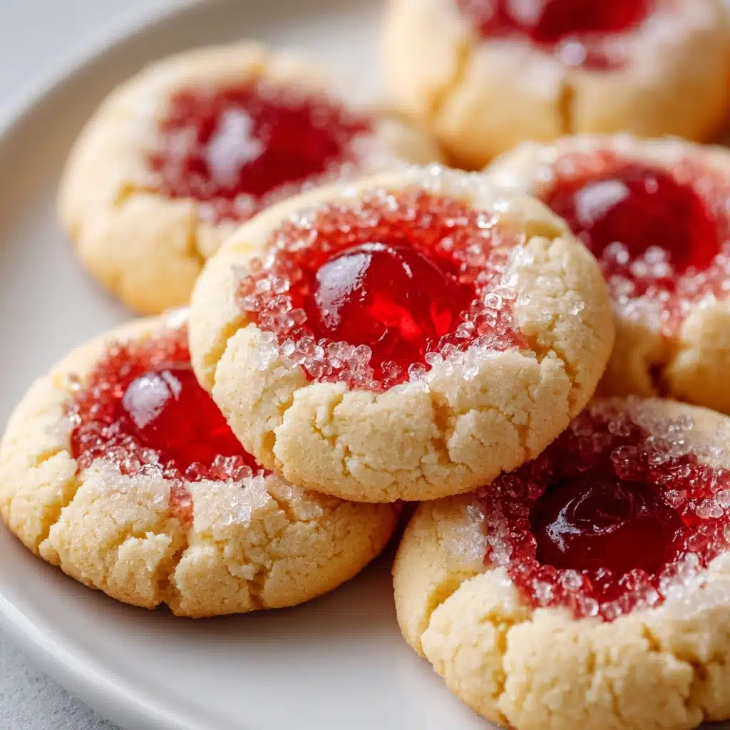 Cherry Almond Amish Sugar Cookies Recipe - Recipe Image