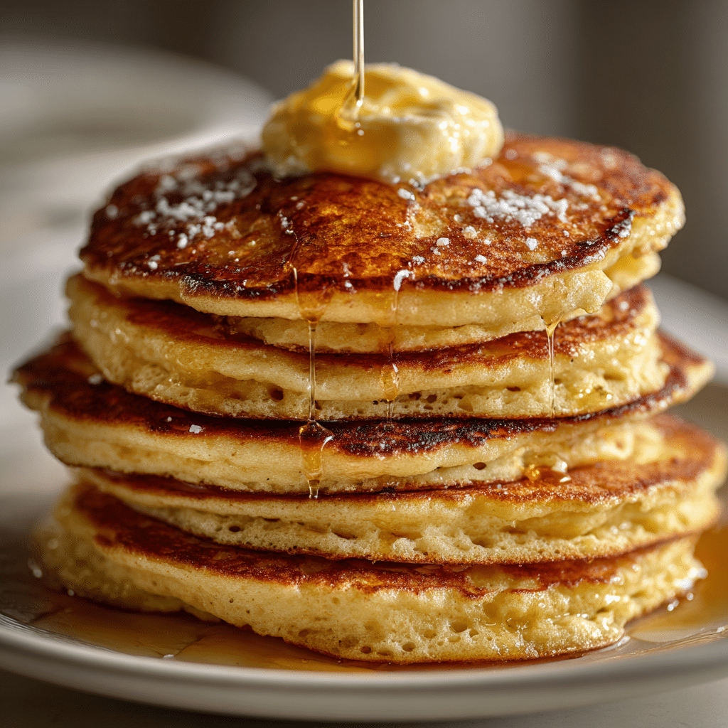 Homemade Pancakes Recipe - Recipe Image