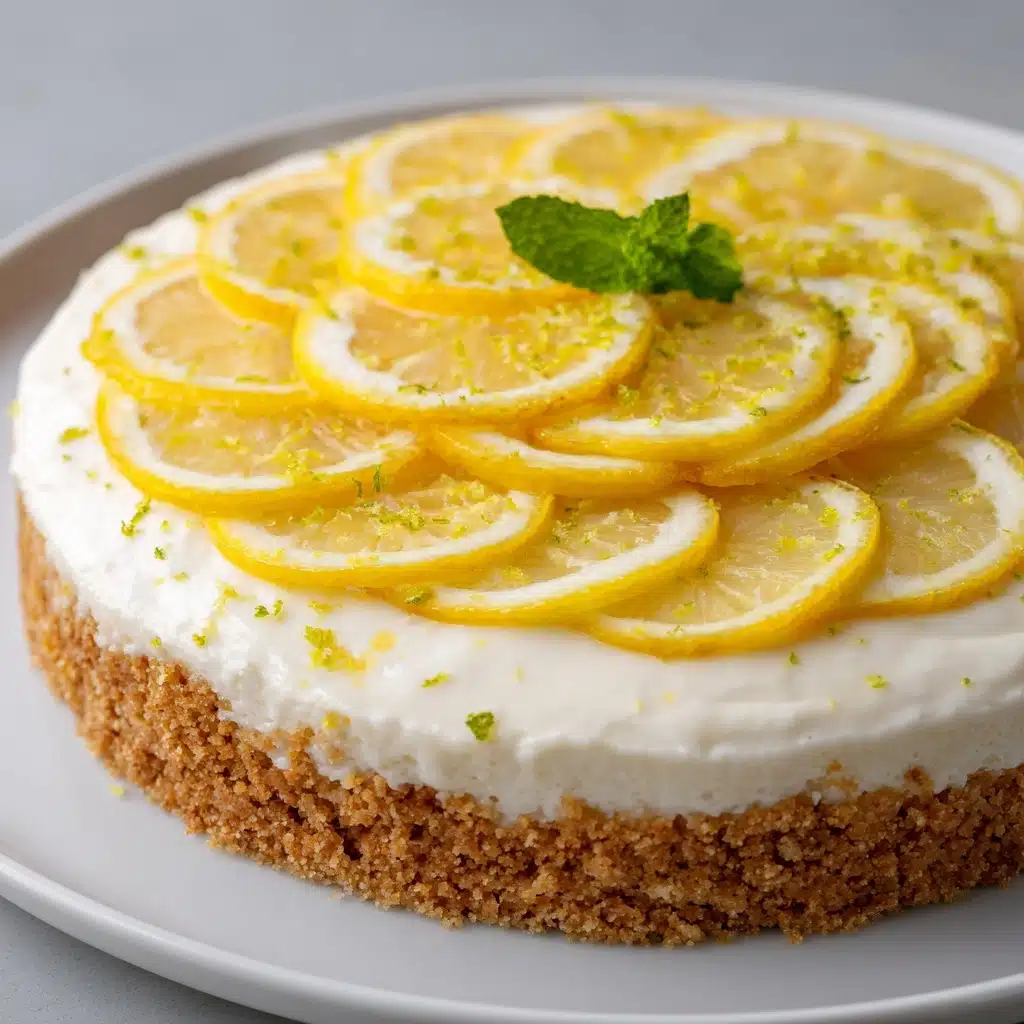 No-Bake Lemonade Pie Recipe - Recipe Image