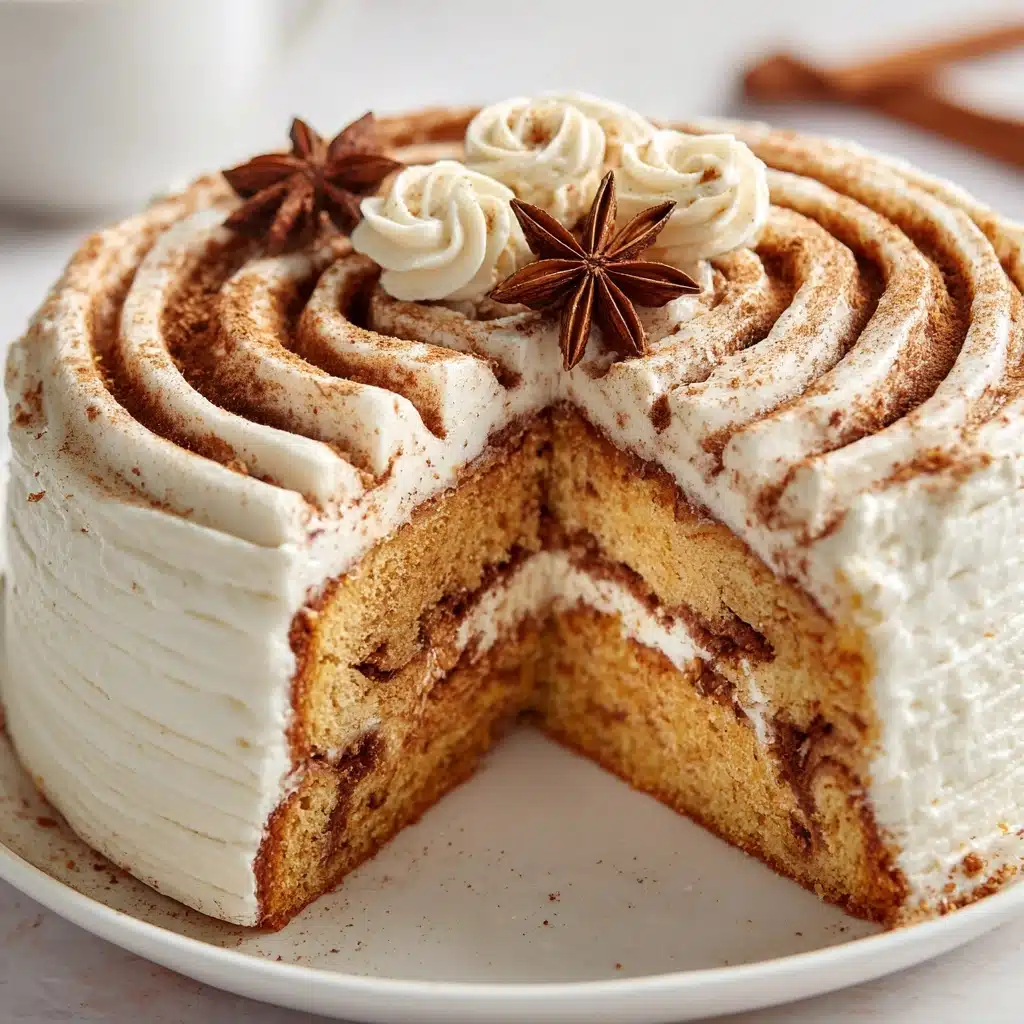 Cinnamon Roll Cheesecake Recipe - Recipe Image