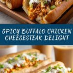 Buffalo Chicken Cheesesteak Recipe