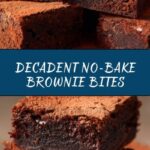No-Bake Brownie Bites Recipe
