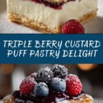 Berry Custard Puff Pastry Tart Recipe