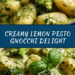 Creamy Lemon Pesto Gnocchi with Broccoli Recipe