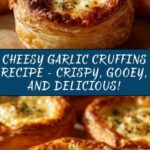 Cheesy Garlic Cruffins Recipe