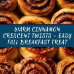 Warm Cinnamon Crescent Twists Recipe