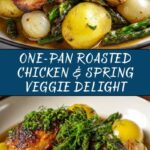 One-Pan Roasted Chicken with Spring Vegetables Recipe