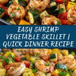 Easy Shrimp Vegetable Skillet Recipe