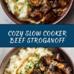 Slow Cooker Beef Stroganoff Recipe
