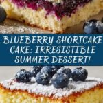 Blueberry Shortcake Cake Recipe