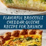 Broccoli Cheddar Quiche Recipe