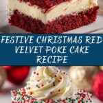 Christmas Red Velvet Poke Cake Recipe