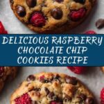 Raspberry Chocolate Chip Cookies Recipe