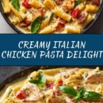 Creamy Italian Chicken Pasta Recipe
