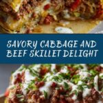 Easy & Hearty Cabbage and Ground Beef Skillet Recipe