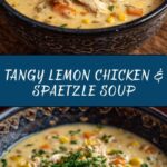 Lemon Chicken & Spaetzle Soup Recipe