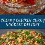 Creamy Chicken Curry Noodles Recipe