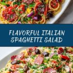 Summer Italian Spaghetti Salad Recipe
