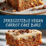 Vegan Carrot Cake Bars Recipe