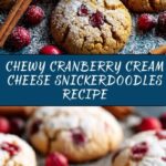 Cranberry Cream Cheese Snickerdoodles Recipe