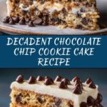 Chocolate Chip Cookie Cake Recipe
