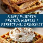 Pumpkin Protein Waffles Recipe